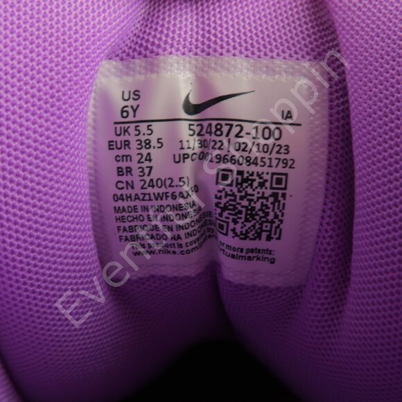 Nike ACG Woodside Boots Size 6Y High Sanddrift Obsidian 524872-100 - Picture 9 of 9